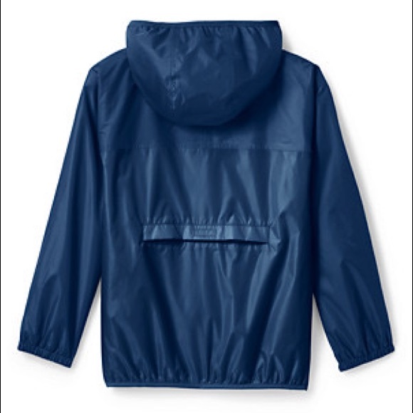 Lands’ End Kid’s Packable Waterproof Rain Jacket - Picture 11 of 11